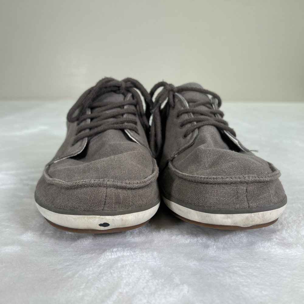 Sanuk TKO Shoes Mens Size 12 Tennis Low Top Lace Up Brown SMF11194 Bnfts Charity - Picture 3 of 13